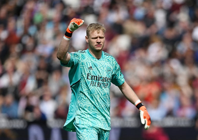 ARSENAL RATINGS: Aaron Ramsdale - 6. Made a routine save to keep out Antonio’s header 38th minute. Could have done better for the Hammers‘ second goal. Reuters