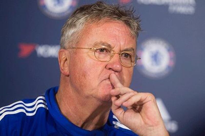 Guus Hiddink has not enjoyed much success as manager in recent times and will be eager to rectify it during his second stint at Chelsea. Will Oliver / EPA