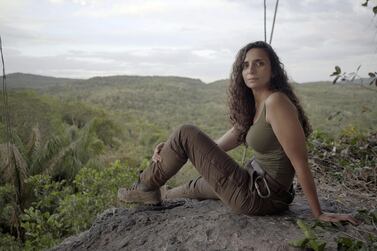 Ella Al-Shamahi in 'Jungle Mystery: Lost Kingdoms of the Amazon'. Wild Blue Media (Marie-Claire Thomas)