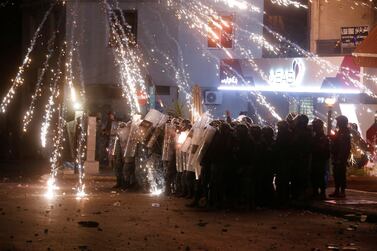 Riots broke out in Beirut after the news of Mr Diab's appointment. Reuters