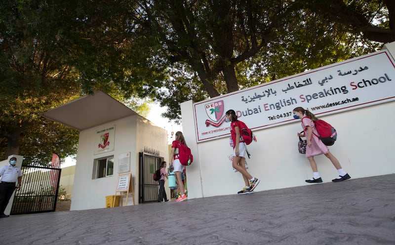 Dubai English Speaking School, one of the oldest in the country, established in 1963. Ruel Pableo for The National
