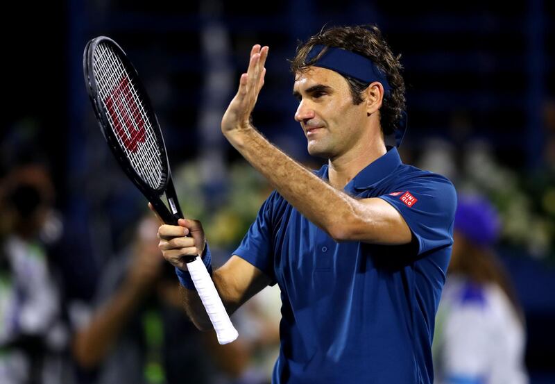 Federer had lost his previous two matches with Coric but was dominant this time around. Getty