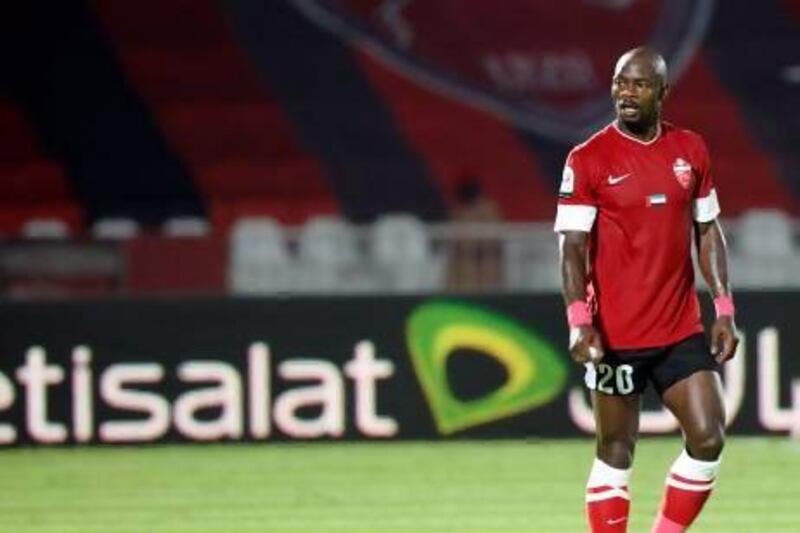 Achille Emana's transfer from Al Ahli to Al Wasl has hit a snag.