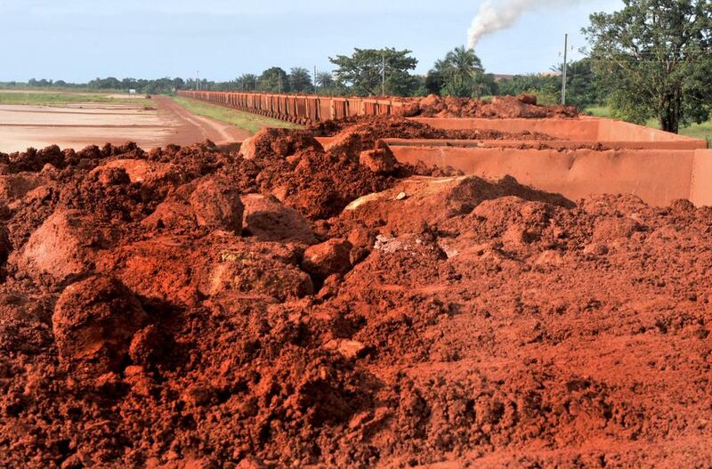 Mubadala has already invested in Guinea’s bauxite reserves. George Gobet / AFP