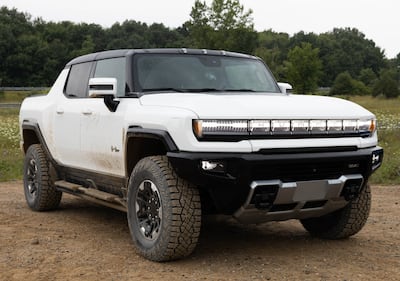 General Motors touts its Hummer EV as the world's 'first all-electric super truck'. Photo: GM