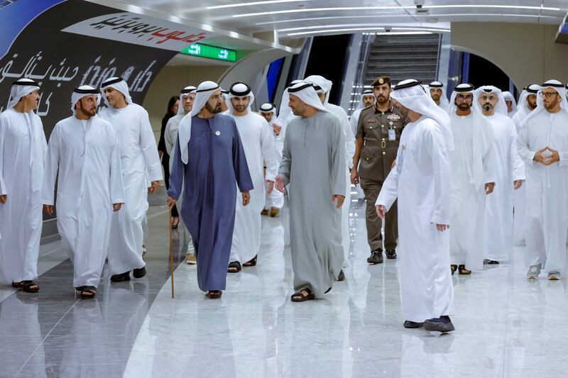 Sheikh Mohammed bin Rashid, Vice President and Ruler of Dubai, praised Zayed International Airport's Terminal A for its commitment to sustainability. Wam