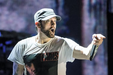 Eminem is ruling the charts once again with his latest album Music to be Murdered By. Courtesy: Shutterstock