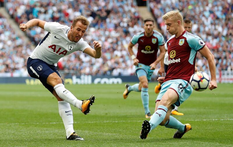 Centre-back: Ben Mee (Burnley) – Chris Wood earned Burnley a surprise point at Wembley but defender Mee was just as important as Spurs only scored once. Matthew Childs / Reuters