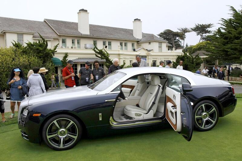 5. United States: The US is the only developed nation to join the list. Above, a Rolls Royce Wraith is showcased on the Concept Lawn during the Concours d’Elegance in Pebble Beach, California. Michael Fiala / Reuters
