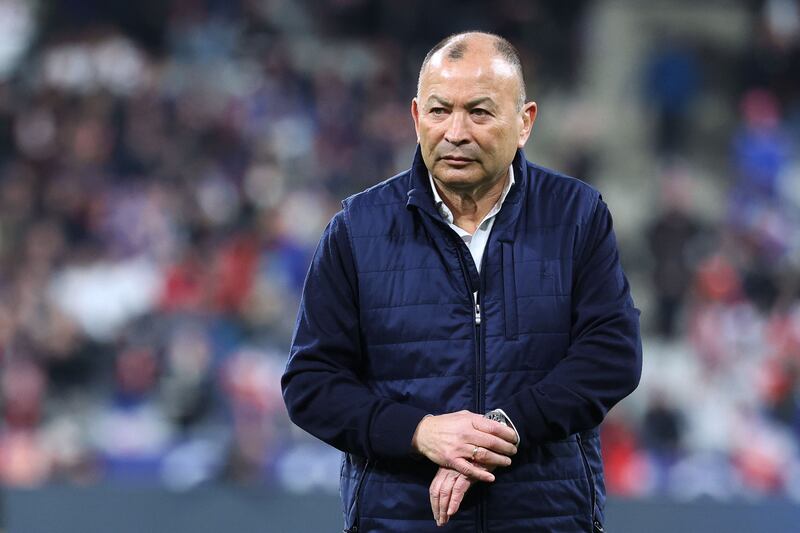 Eddie Jones's seven-year tenure as England coach was brought to an end on Tuesday. AFP