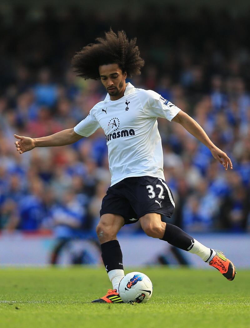 LONDON, ENGLAND - MARCH 24:  Benoit Assou-Ekotto of Tottenham Hotspur in action during the Barclays Premier League match between Chelsea and Tottenham Hotspur at Stamford Bridge on March 24, 2012 in London, England.  (Photo by Clive Rose/Getty Images) 