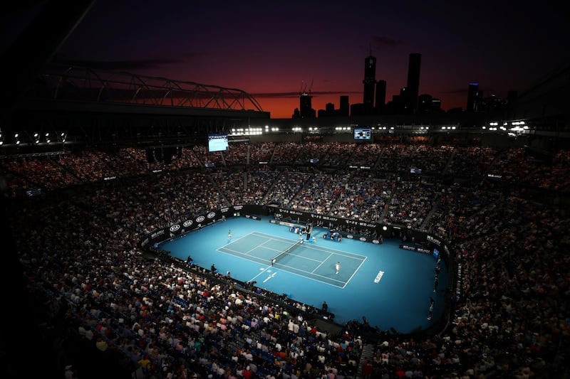 A general view of the men's final. Reuters