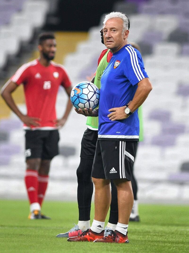 Alberto Zaccheroni replaced as Edgardo Bauza as UAE manager. UAE FA