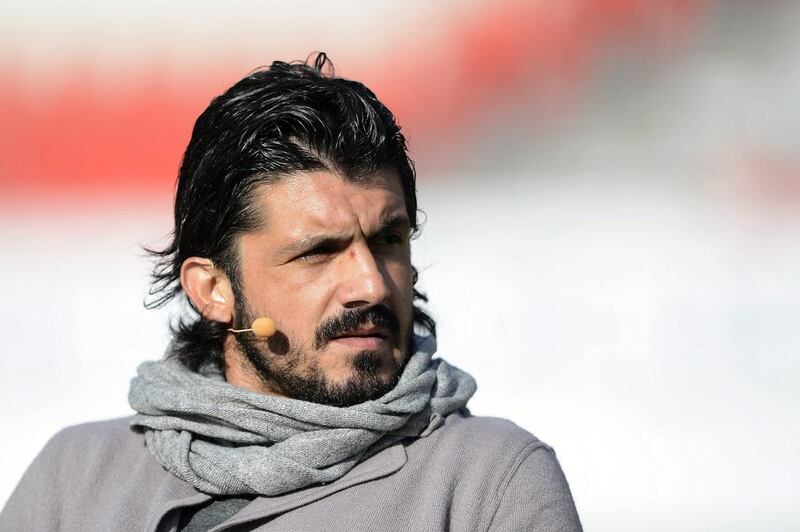 Gennaro 'Rino' Gattuso has denied alleged fixing of matches in Serie A three seasons ago. Olivier Maire / EPA