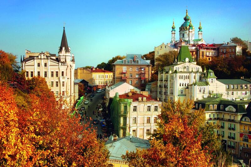 Kiev, the capital of the Ukraine, pictured in autumn, blends numerous cultures – including Cossack, Slavic, Russian, Polish, Turkish and Mongol – in a city that is full of charm that is at odds with its Eastern Bloc history. artJazz / iStockphoto.com