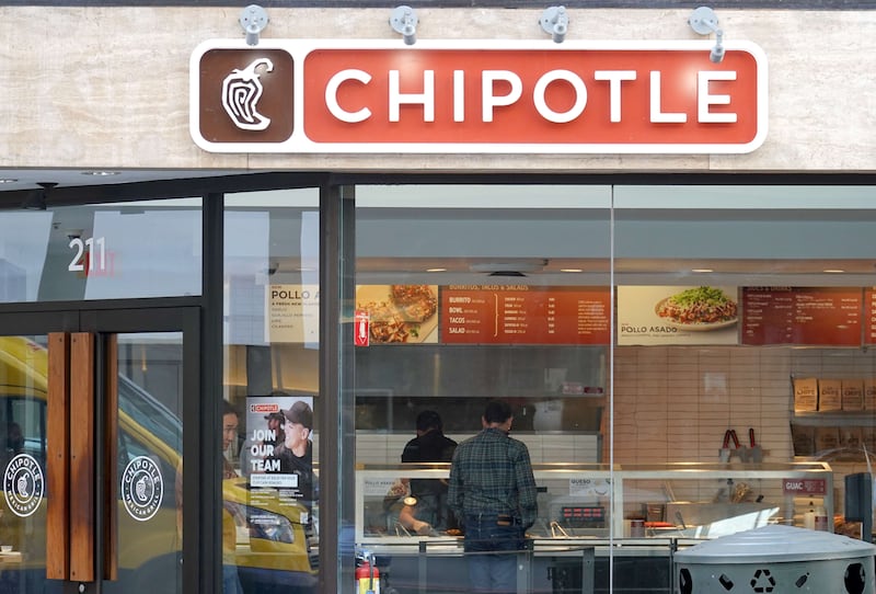 Chipotle and Alshaya Group have partnered to bring the restaurant, which serves Mexican food, to the region. AFP