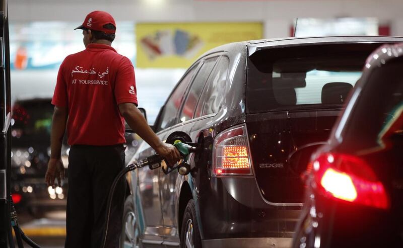 While oil rich, the UAE is taking steps to prepare motorists and other consumers for big changes. Ali Haider / EPA