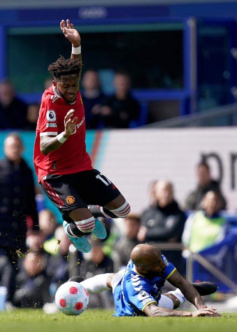 Fred 4 - Started off okay pushing forward and winning the ball. Then he pointed to his leg, indicating his was injured. Came off after 35 minutes and looked gutted when he did. 

EPA