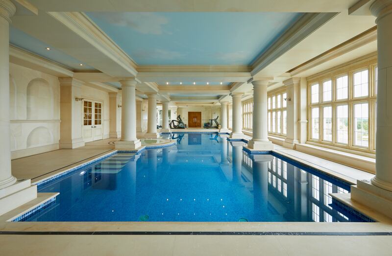 The property has a 22-metre indoor pool