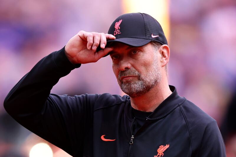Liverpool's manager Jurgen Klopp at Wembley. AP