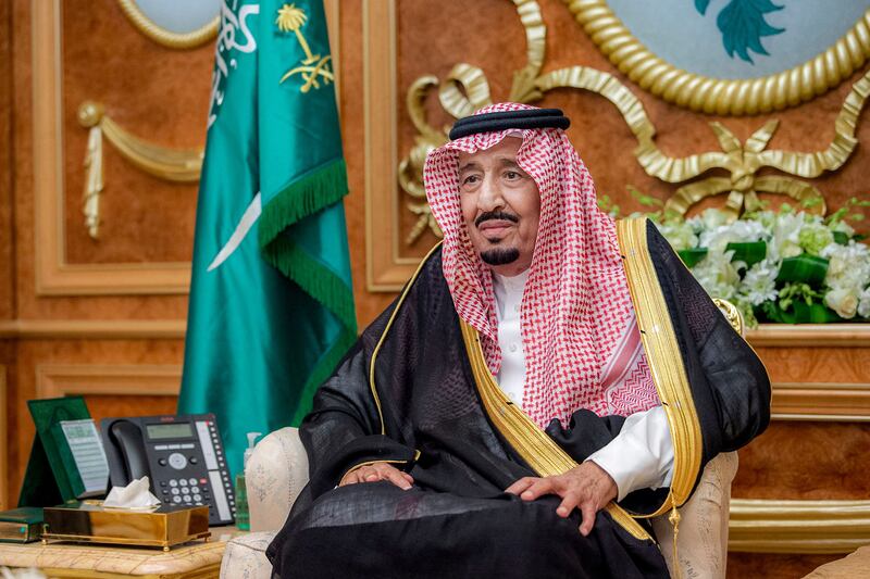 Saudi Arabia's King Salman has said the kingdom is a mediator for peace in global conflicts and crises. AFP
