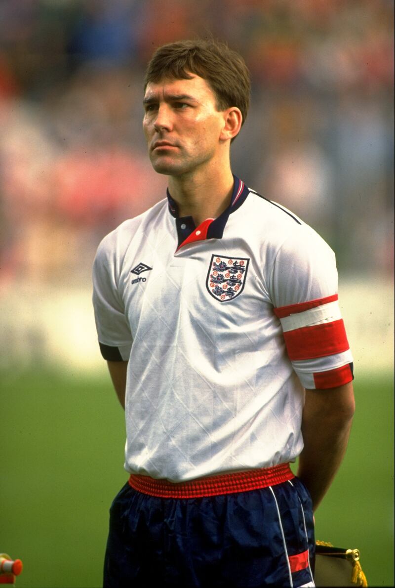 14)  Bryan Robson - 26 goals in 90 games. Allsport