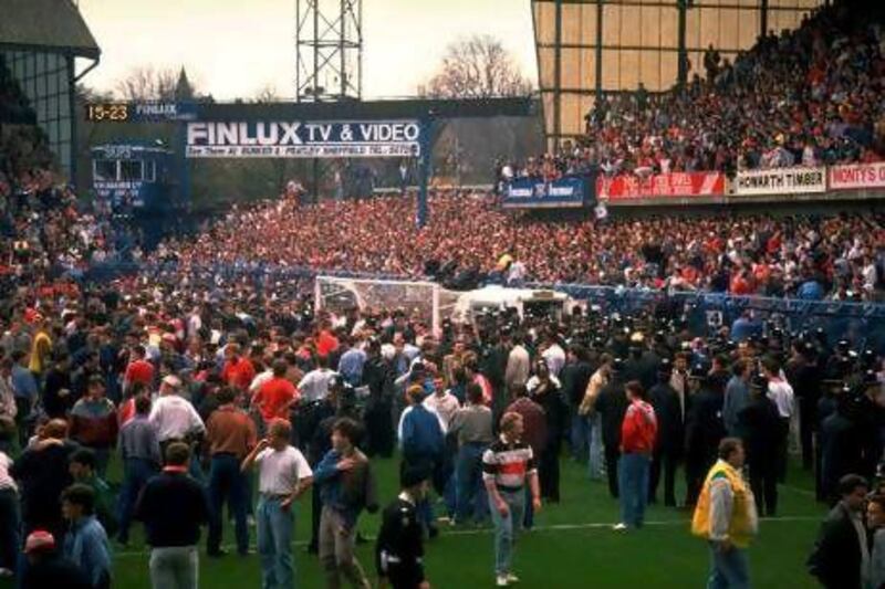 Ninety-six Liverpool fans died on April 15, 1989 at Hillsborough.