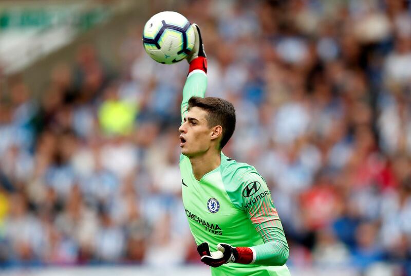 Kepa Arrizabalaga - Chelsea. The world's most expensive goalkeeper only arrived in London from Athletic Bilbao a few days earlier but kept a clean sheet as Chelsea beat Huddersfield 3-0. Defender Antonio Rudiger was full of praise: ‘He tried to speak as much as he could. It was good, we have a good understanding and he is a quality player. Action Images via Reuters