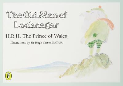 Prince Charles' children's book, 'The Old Man of Lochnagar'. Puffin Books