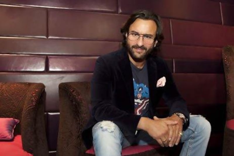 Saif Ali Khan says television has been 'cornered by housewives'. Antonie Robertson / The National