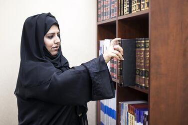 Lawyer Huda Al Falamarzy says there are so many impostors around. Reem Mohammed / The National