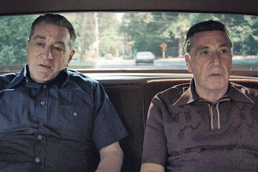 Robert De Niro and Al Pacino in The Irishman (2019)