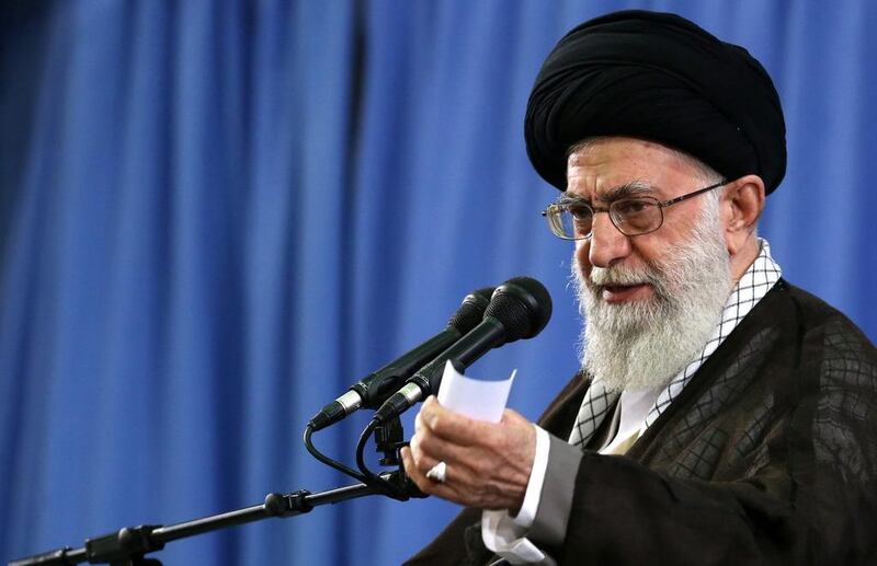 Iran's supreme leader Ayatollah Ali Khamenei has made several calls for volunteers to join the jihad in Syria to help the weak regime against the “infidels”.  EPA