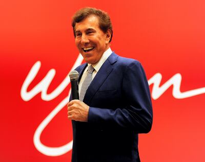 Steve Wynn, Chairman and CEO of Wynn Resorts Limited speaks at a press conference after the companies annual general meeting in Macau on May 17, 2011.  US casino mogul Steve Wynn said that his gaming firm has become a "Chinese company", with the US-based Wynn Resorts holding its first annual meeting in the world's biggest gaming hub.       AFP PHOTO/MIKE CLARKE / AFP PHOTO / MIKE CLARKE