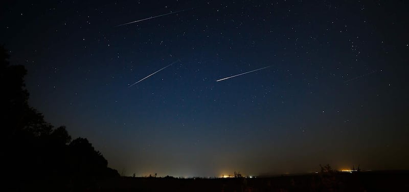 The 2018 Lyrid meteor shower over Ontario, Canada. Nasa