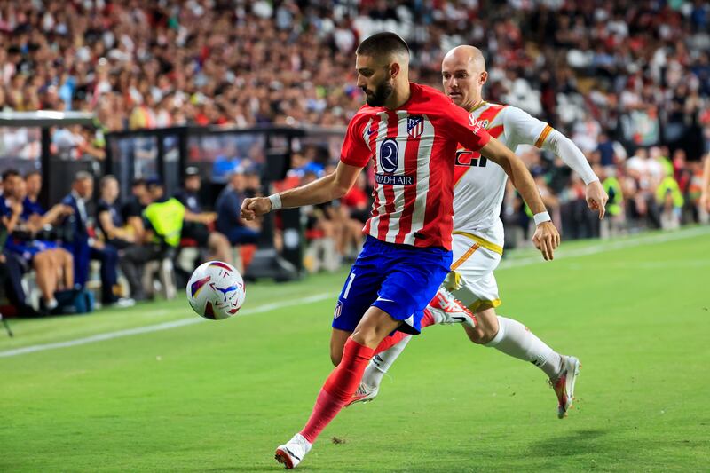 Yannick Carrasco (Al Shabab). After 265 appearances across two spells at Atletico Madrid, the Belgian winger joined the Riyadh club for a reported fee of €15 million. Carrasco also spent two years in the Chinese Super League. EPA