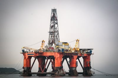 The UK is turning to North Sea oil and gas reserves to boost domestic energy production. PA 
