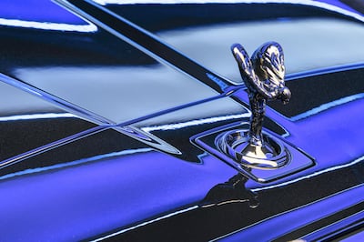 Rolls-Royce's Spirit of Ecstasy.