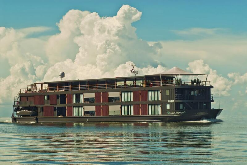 The opulent Aqua Mekong. Courtesy: Aqua Expeditions