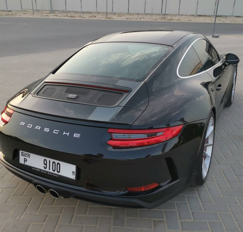 Al Sarkal says the GT3 Touring is one of the best Porsches for daily driving. Marwan Jassim Al Sarkal / Instagram