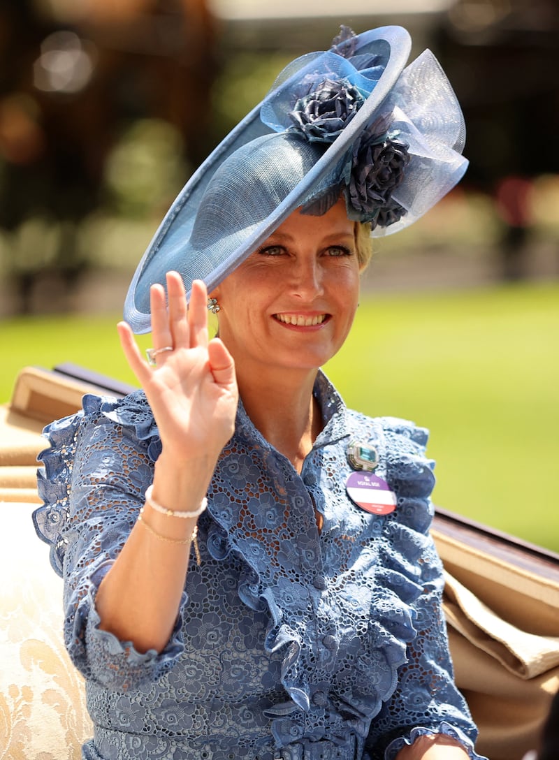 Sophie, Countess of Wessex, also attends. Reuters