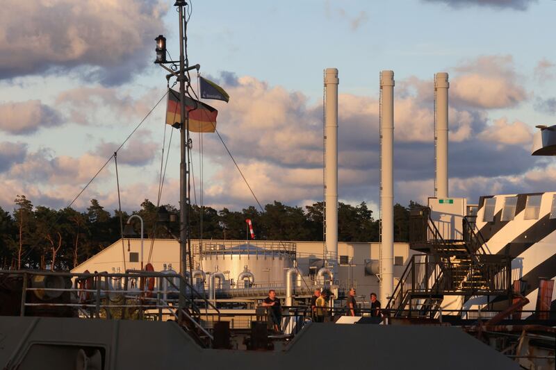 A compressor station on the Nord Stream 1 natural gas pipeline in Lubmin, Germany. Bloomberg