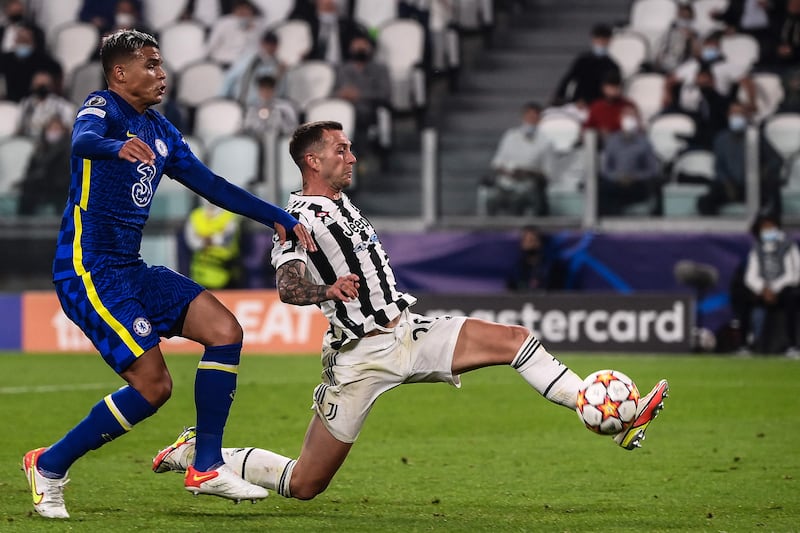 Thiago Silva – 6, Came in to repeat the backline Chelsea ended with on Saturday, and saw a shot blocked in a surrounded box. Simply watched Bernardeschi run past for Juventus’ goal. AFP