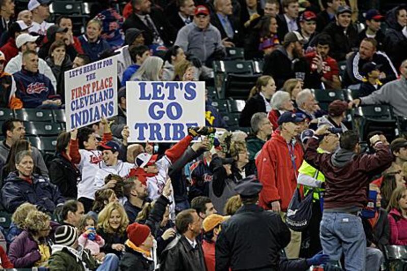 The Indians’ early success has got the fans caring about baseball again in Cleveland.