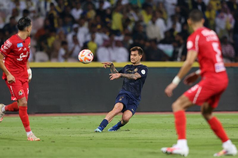 Otavio (Al Nassr) - The 28-year-old has transferred the playmaking skills that saw him pick up medals galore at Porto to Nassr and shown why he was so sought-after. Silky skills in abundance. Getty 