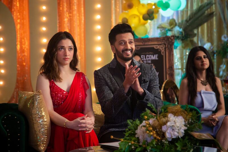 Riteish Deshmukh and Tamannaah Bhatia in the romantic comedy 'Plan A Plan B'.