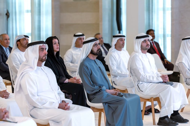 Sheikh Mohammed bin Rashid, Vice President and Ruler of Dubai, said the UAE's goal 'is a paradigm shift' for the automation of the industry. Photo: @HHShkMohd via Twitter