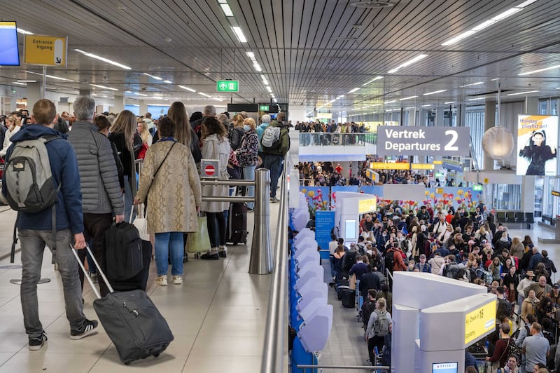 Schiphol Airport in Amsterdam has announced an extension to its cap on the number of flights it will handle. EPA