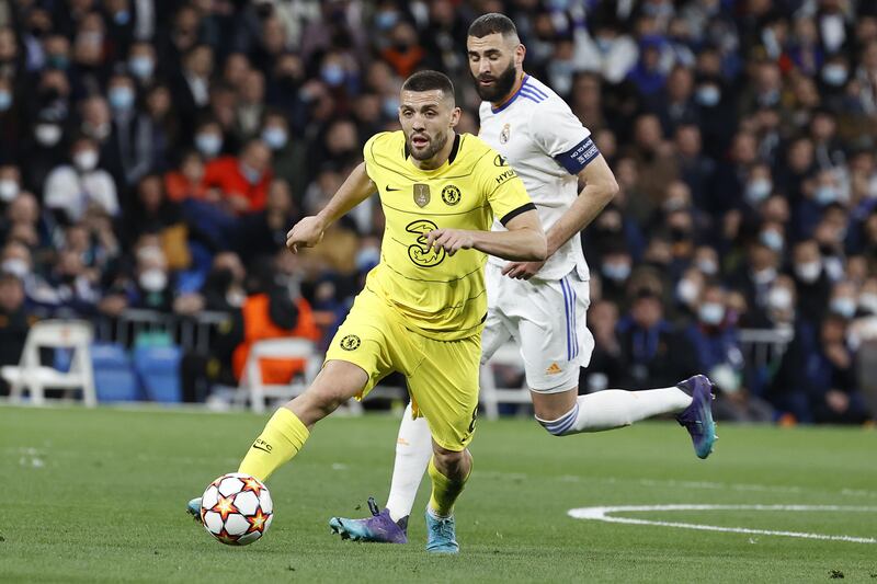 Mateo Kovacic 9 - Energy, drive, determination and quality in possession. The Croatian was the catalyst for most of Chelsea’s good work. A sublime through ball for Werner’s goal only bettered by Modric’s outside of the boot pass to set up Real Madrid’s equaliser.

EPA