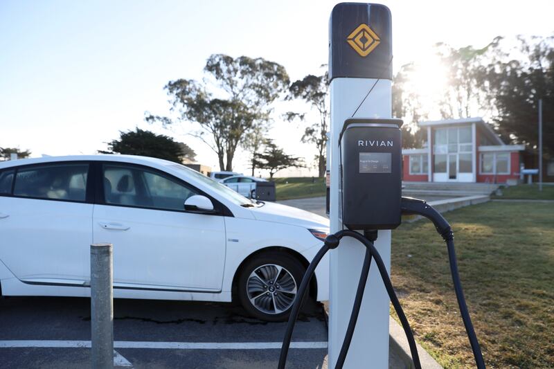 The rise in electric vehicle use is already displacing about 1.5 million barrels of oil demand per day, according to BloombergNEF estimates. AFP